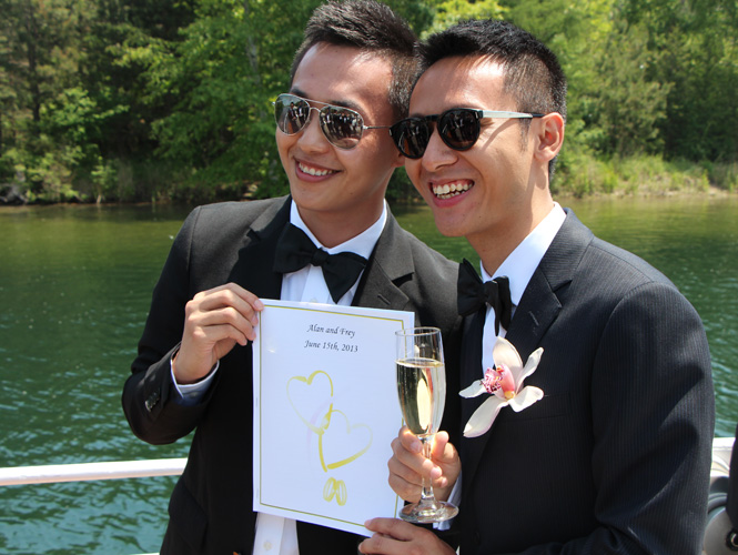 Toronto Cruise Weddings
